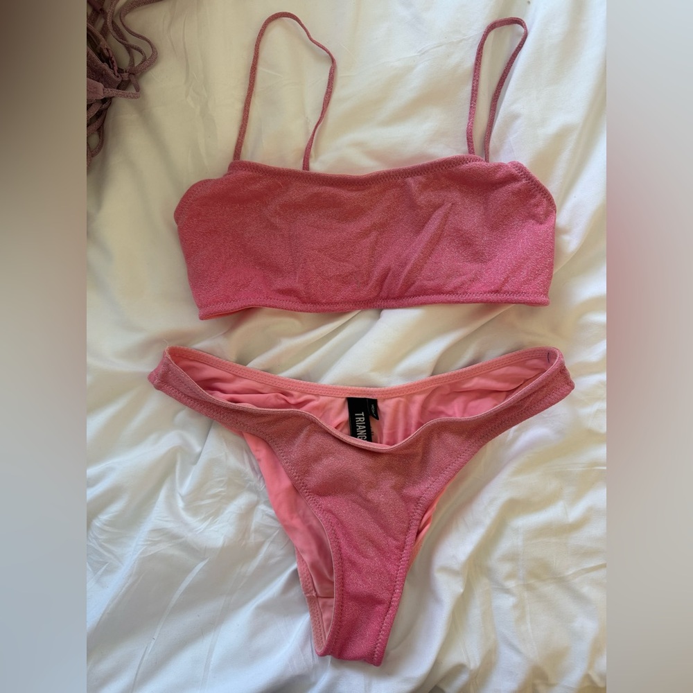 Triangl Swimwear in Soft Pink